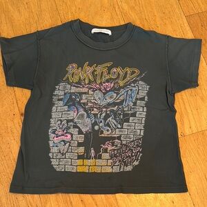 Daydreamer Pink Floyd Woman’s Tee-grey with Colorful Graphic